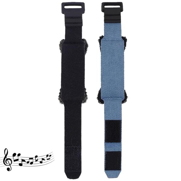 2 PCS Guitar Accessories, String Muter for Guitar Practice and Performance, Adjustable Buckle Guitar String,Guitar Strap Accessories，Lightweight and Durable Design