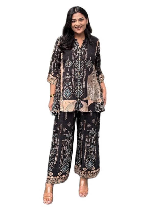 Asmeriyo Women Co-Ord Set || Women 2 Pic Stylish Kurta Set (104-A-B)