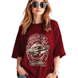 AUSK Oversized T-Shirts Womens || Printed Tshirt for Women