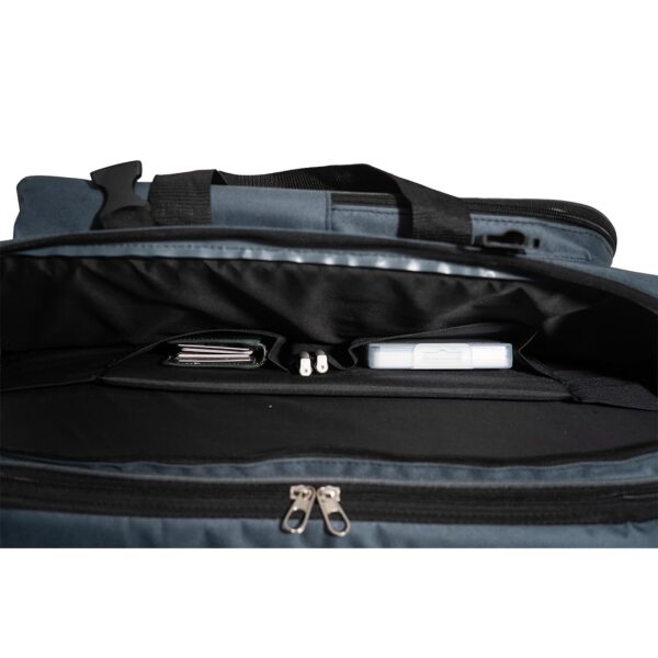 Baritone Case with Laptop Compartment for DJ Controller, Padded Cover Compatible with Pioneer DDJ-FLX4/DDJ-REV1/DDJ-400/DDJ-SB3/DDJ-RB/Roland DJ-202 Grey Bag