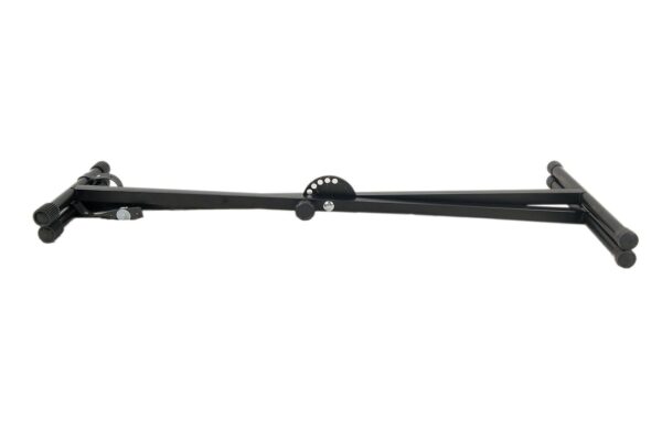 BEE Heavy-Duty, Single X Adjustable Piano Keyboard Stand with Locking Straps