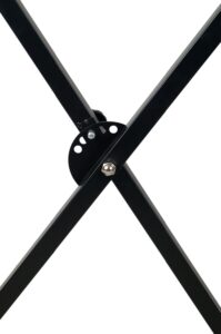 BEE Heavy-Duty, Single X Adjustable Piano Keyboard Stand with Locking Straps