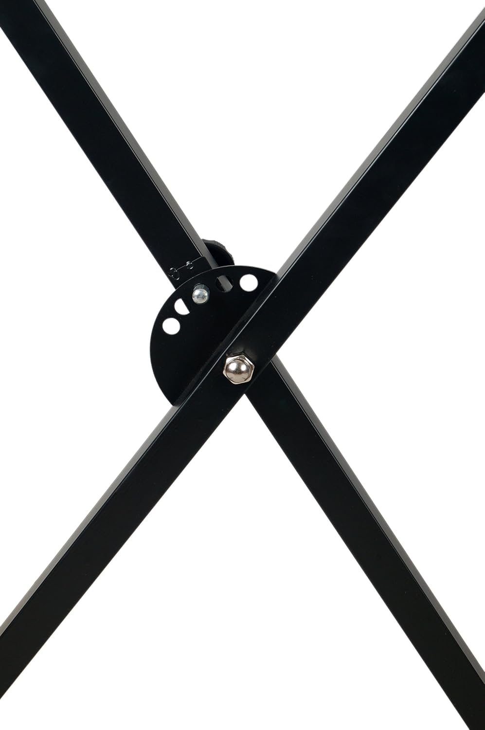 BEE Heavy-Duty, Single X Adjustable Piano Keyboard Stand with Locking Straps