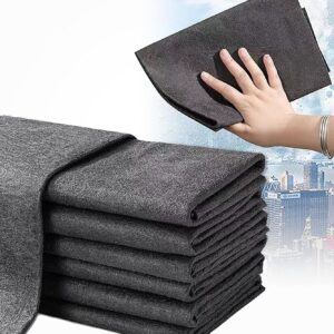 BELOXY 2 Pack Thickened Magic Cleaning Cloth, 2025 New Reusable Microfiber Glass Cleaning Cloths, 30X30 CM Lint-Free Cleaning Cloth Streak-Free Miracle Cloth for Tea Towels,...