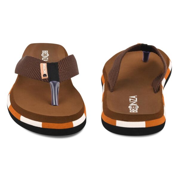 BEONZA Men Ortho slippers | Soft comfortable and stylish flip flop slippers |Lightweight | Anti Skid | Daily Use Chappal