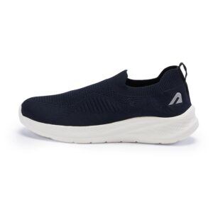 Boldfit Breathable Slip-On Women Walking Shoes with Knit Upper, Memory Foam Insole & Lightweight Eva Sole for All-Day Comfort Slip On Shoes Woman