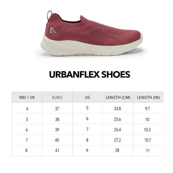 Boldfit Breathable Slip-On Women Walking Shoes with Knit Upper, Memory Foam Insole & Lightweight Eva Sole for All-Day Comfort Slip On Shoes Woman