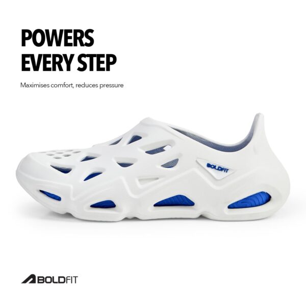Boldfit Clogs for Man Soft Eva Clog Slipons for Men Lightweight Clogs for Men Comfortable Slip On Waterproof & Anti Skid Everyday Wear Casual Mules for Mens Clog for Boys- Dripz