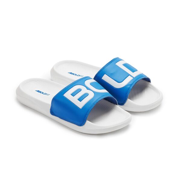 Boldfit Sliders for Man, Stylish PU Strap Slippers for Men,Cushioned Eva Footbed Flip Flops & Anti-Slip Chappal, Lightweight, Durable & Supportive Slider for Daily Wear