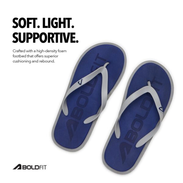 Boldfit Slippers for Man, One-Piece Eva Sliders, Flip Flops & Chappal for Men, Soft Cushioned Footbed, Quick-Dry Design, Water-Resistant & Crack-Resistant Everyday Comfort...