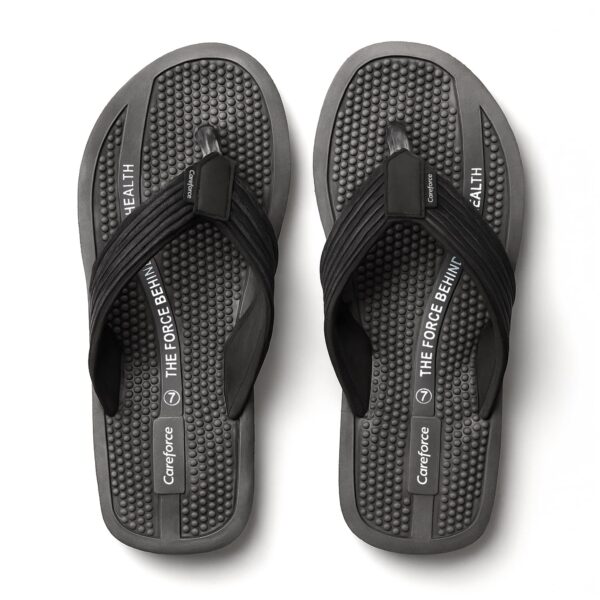 Careforce Ortho Slippers for Men Daily Use, Soft EVA Cushioned Flip Flops & Sliders with Arch Support, Anti-Slip, Lightweight & Stylish Chappal for Daily Wear