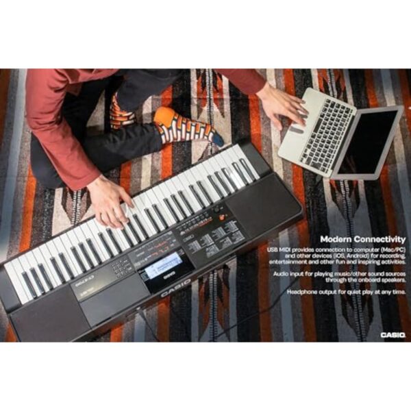 Casio CT-X700 61-Key Portable Keyboard, Black