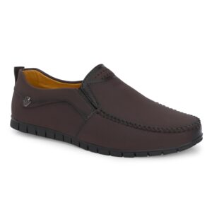 Centrino Slip-On Men's Formal Shoe | Stylish with Soft Cushioned Insole | Sleek Slip-On Design for Formal Look | Durable with Anti-Skid Sole | Ideal for Office Wear (9291)
