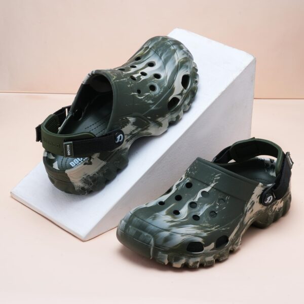 DOCTOR EXTRA SOFT Men's Classic Camo Casual Sports Clogs/Sandals with Adjustable Back Strap for Adult| Comfortable & Lightweight| Stylish & Anti-Skid| Waterproof & Everyday Use...