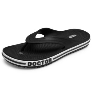 DOCTOR EXTRA SOFT Men's Classic & Premium Casual Flip Flops with Soft Acupressure for Adult | Comfortable & LightWeight| Stylish & Anti-Skid |Waterproof Everyday Cushion...