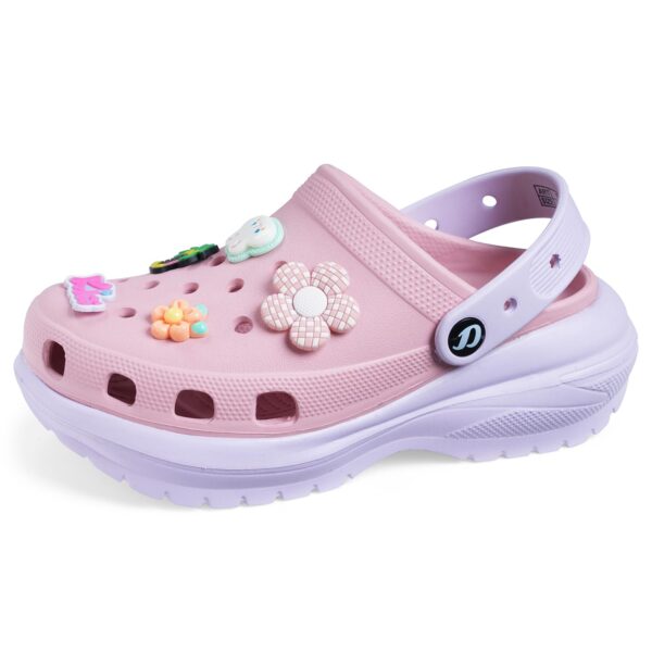 DOCTOR EXTRA SOFT Women's Classic & Premium Casual Clogs/Sandals with Cute Charms for Adult | Comfortable & Lightweight| Stylish & Anti-Skid | Waterproof Everyday Cushion...