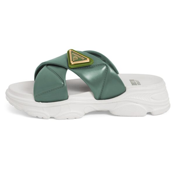 DOCTOR EXTRA SOFT Women's Fashionable Buckle Sliders/Slippers with Cushion FootBed for Adult | Comfortable & Light Weight| Stylish & Anti-Skid| Waterproof & Everyday Flip Flops...