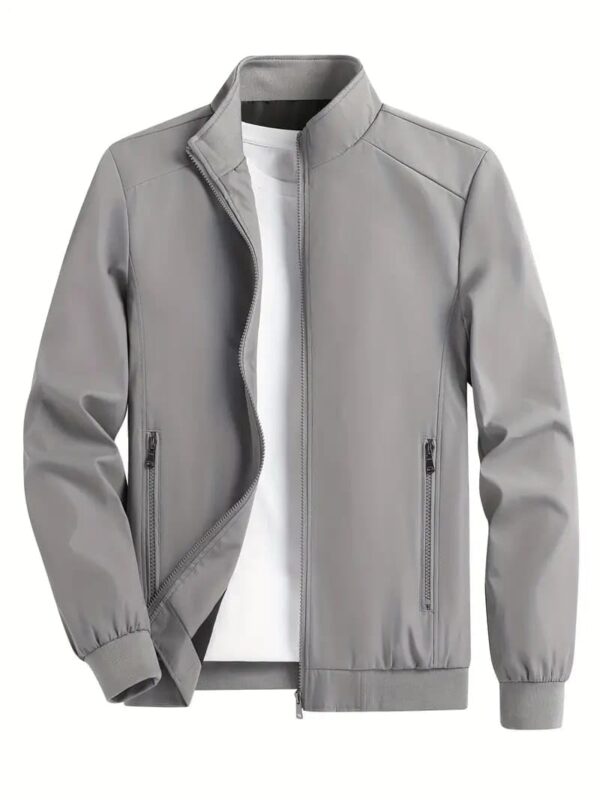 EAGLESTAR Men's Polyester Standard Length Bomber Jacket