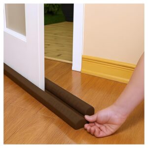 Eightiz (Pack of 5, 39 Inches) Door Guard – Bottom Seal Strip Gap Filler for Doors | Soundproof, Noise Reduction, Energy Saving, Dust & Insect, Rat Protector, Door Strip for...