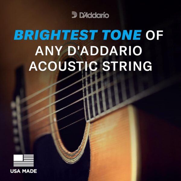 EJ26 Phosphor Bronze Acoustic Guitar Strings - Custom Light Gauge 11-52, Enhanced Tone & Playability, Hex Core, Corrosion-Resistant, Ideal for Beginners & Pros