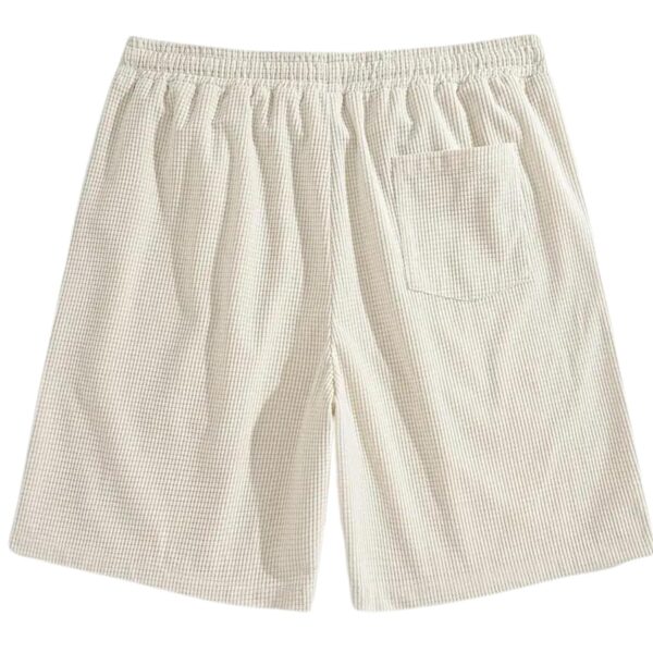 FABRIPPLE Men’s Slim Fit Knitted Short for Summer | Stretchable Fabric | Breathable & Lightweight | Casual Lounge Short with Elastic Waistband & Drawstring