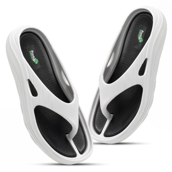FOOT UP Men's Orthopedic EVA Flip-Flops | Soft & Durable Slippers with Anti-Skid Sole | Lightweight Footwear for Men & Women