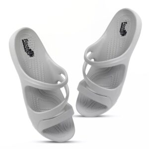 FOOT UP Women’s Orthopedic EVA Slides | Lightweight Anti-Skid House Slippers | Soft Comfortable Everyday Wear Footwear