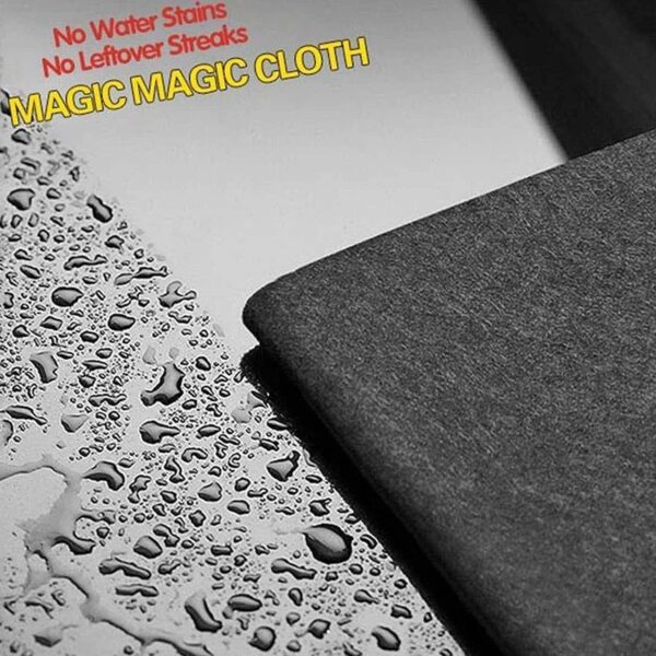 FRONTED 3 Pack Thickened Magic Cleaning Cloth, Reusable Microfiber Glass Cleaning Cloths, 30X30 CM Lint-Free Cloth Streak-Free Miracle for Tea Towels, Cars, Window, Mirror Glass...