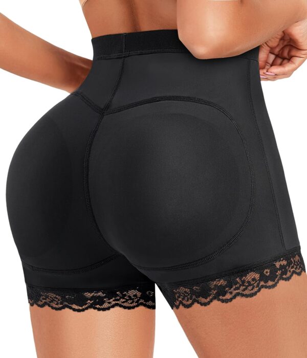 HSR Women Butt Lifter Panties Padded Shapewear Hip Enhancer Pads Shorts Seamless Underwear Tummy Control Boyshorts