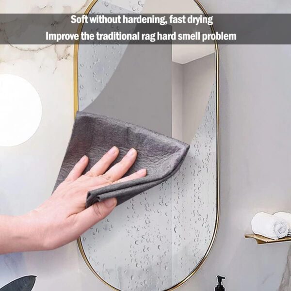 JICOOT Thickened Magic Cleaning Cloth, Reusable Microfibre Cloths. Lint-Free Cleaning Cloth - Streak-Free Miracle Cloth for Tea Towels, Dust Cloths, Home, Kitchen, Cars, Windows...