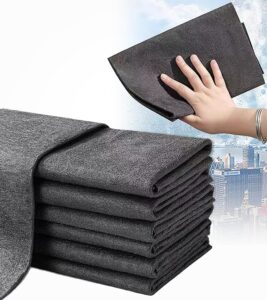 JICOOT Thickened Magic Cleaning Cloth, Reusable Microfibre Cloths. Lint-Free Cleaning Cloth - Streak-Free Miracle Cloth for Tea Towels, Dust Cloths, Home, Kitchen, Cars, Windows...