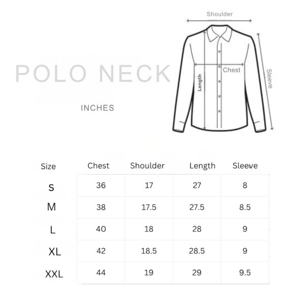 KAJARU Men's Polyester Blend T Shirt with Spread Collar Neck Line Zipper Closure Full Sleeves Solid Pattern Regular Fit and Standard Length