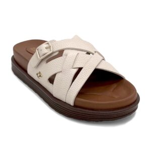 KazarMax Premium Women's Effortless Comfort | Strappy Slide Sandals | Cushioned Footbed | Lightweight | Slip-On Sandals
