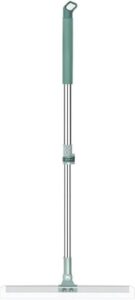 KLVS Magic Broom Silicone Floor Wiper – Heavy-Duty Floor Cleaning Squeegee with Stainless Steel Extendable Handle | Multipurpose Bathroom, Kitchen, Tile & Window Cleaner