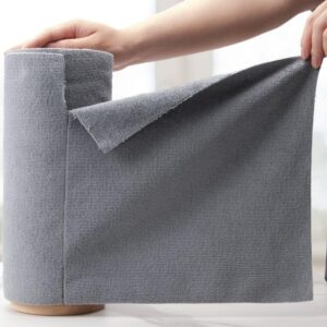 LINEAR Microfiber Cleaning Cloth Roll | Kitchen Towel Roll | Cleaning Towels - Reusable and Washable Cloths for Kitchen, Washable and Reusable (20- Pack) 25 x 26 Cms (Pack of-1)