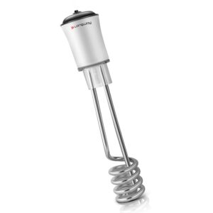 Longway LWIR01 1500W Immersion Water Heater | Anti-Corrosive & Shockproof Immersion Rod with Fast Heating Coil Technology | Nickel Plated | ISI Certified | 2 Year Replacement...