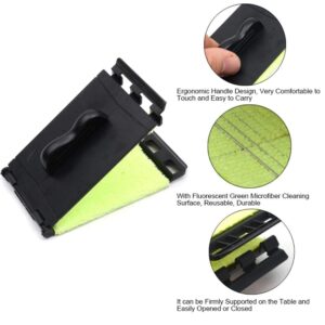MAKABEE Guitar String Cleaner Clean Fretboard Cloth Tool Scrubber for Cleaning Maintenance Care Kit for Violin/Bass/Ukulele/Electric Guitars and Other Musical Instrument 2 Pack