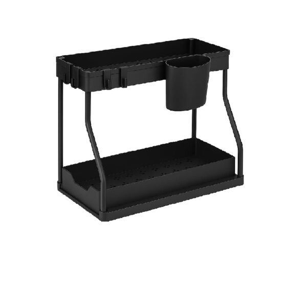 MASHUR FAB MULTI -Layer Kitchen Rack | Multipurpose Shelf for Utensils, Cutlery & Spices | Space-Saving Organizer for Home & Pantry (Casual, 4-LAYER)