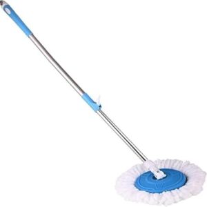 mop Stick Rod only Spin Mop Stick Rod with 1 Microfiber Refill Standing Magic Pocha with Easy Grip Handle