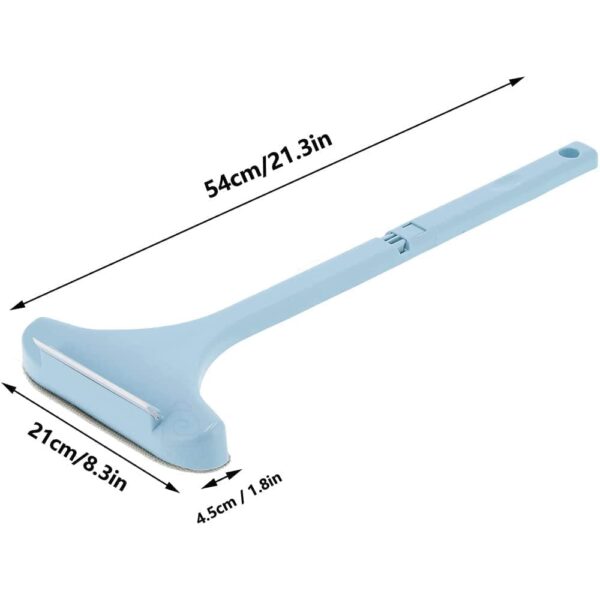 MOROVIK Multifunctional Screen Brush 2 in 1 Mesh Cleaning Brush & Wiper with Extended Handle Window Cleaning Brush Net Cleaner Double-Sided Window Cleaner Window Mesh Cleaner,...