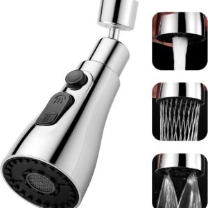 MOROVIK Tap Extender for Kitchen Sink, Flexible Faucet with Tap Extension for Convenient Use Upgrade Your Kitchen Sink with Flexible Tap for Easy Access (Sink Faucet)