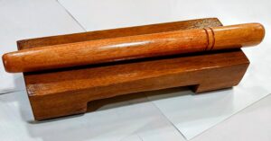 Nattuvangam Wood Dance Sticks, Traditional Indian Percussion Instrument