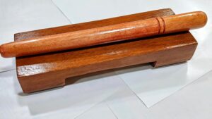 Nattuvangam Wood Dance Sticks, Traditional Indian Percussion Instrument