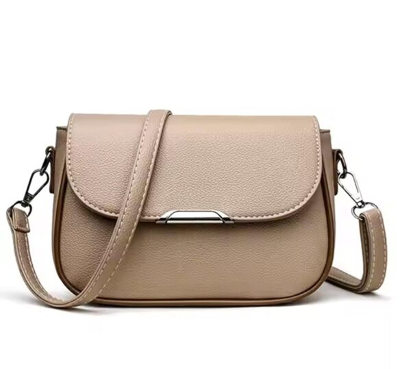 NOBY Women's Small Shoulder Bag – Faux Leather Crescent Purse with Adjustable Strap & Zip Closure | Minimalist Hobo Handbag for Casual, Party, and Evening Outfits