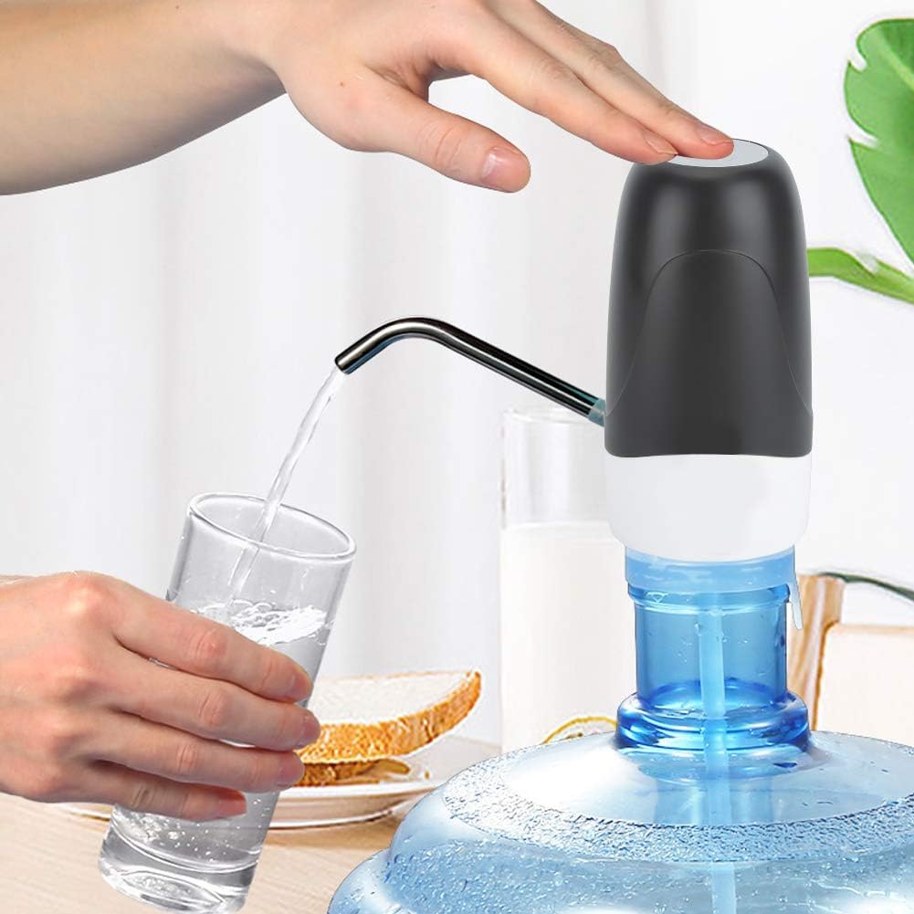 Qlect Magic Automatic Electric Water Dispenser Pump for 20 Litre Bottle Portable Water Pump Dispenser for Home, Office, and Outdoors | 1200 mAh C-Type Fast Charging Battery