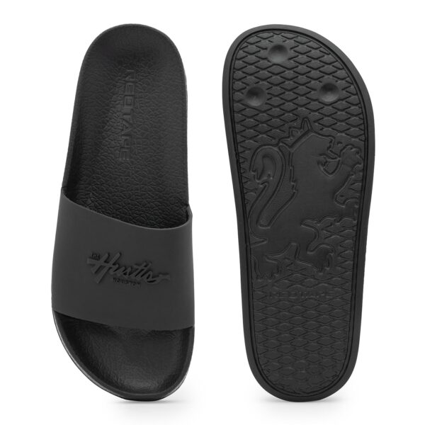 Red Tape Men's Casual Sliders | Easy Slip-On Flip-Flops