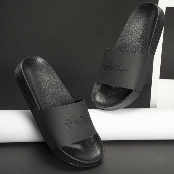 Red Tape Men's Casual Sliders | Easy Slip-On Flip-Flops