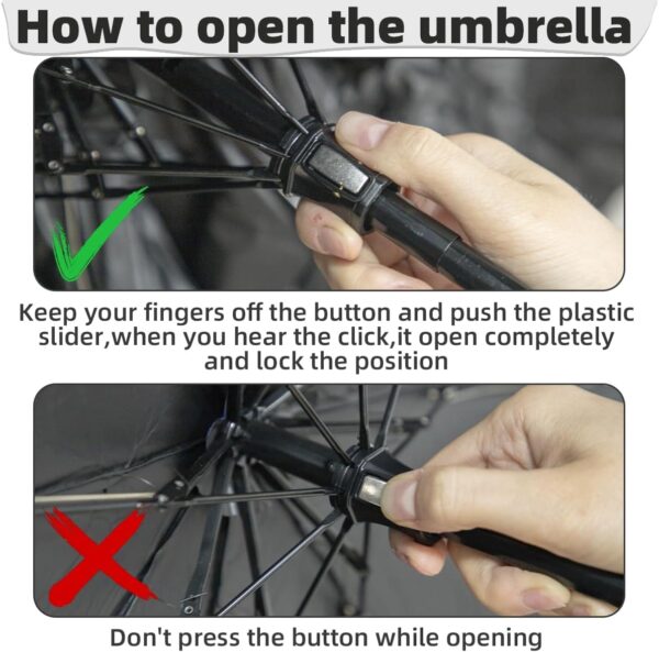 REXERA Travel Mini Folding Compact Umbrella with Case, Manual Open 6 Ribs Lightweight Portable, Small Sun & Rain Pocket Umbrella for Girls and Women- Use in Rain & Summer