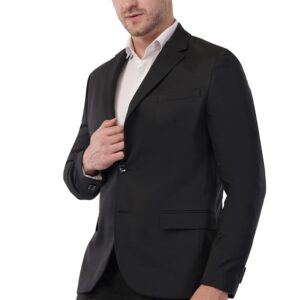 SaintX Men's Formal Blazer | Fully Lined | Slim Fit | Professional Jacket | Premium Business Formal Suit | Office | Wedding | All Purpose