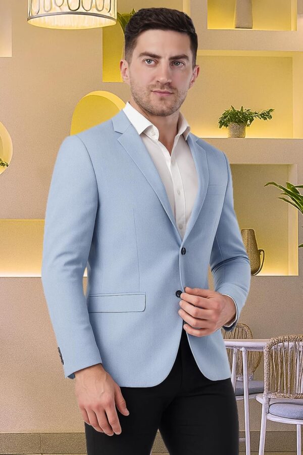 SaintX Men's Formal Blazer | Fully Lined | Slim Fit | Professional Jacket | Premium Business Formal Suit | Office | Wedding | All Purpose
